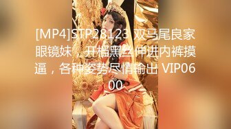 [MP4]STP28123 双马尾良家眼镜妹，开档黑丝伸进内裤摸逼，各种姿势尽情输出 VIP0600