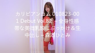 カリビアンコム 010823-001 Debut Vol.82 ～全身性感帯な美微乳娘にぶっかけ＆生中出し～森本ひとみ